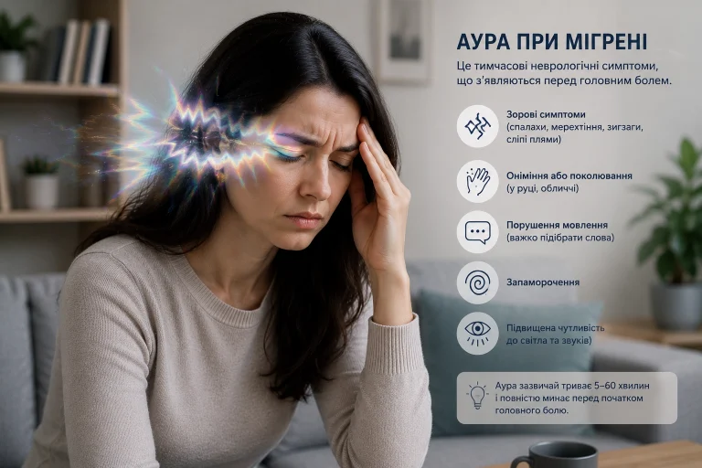 Аура при мігрені